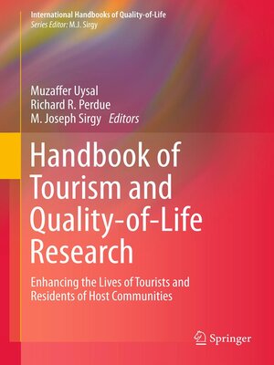 cover image of Handbook of Tourism and Quality-of-Life Research